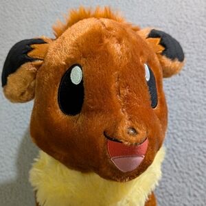 Build A Bear 2016 Pokémon Eevee Medium Stuffed Plush Without Sound